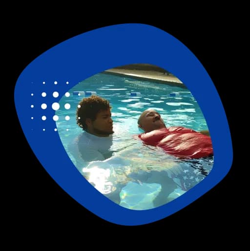 For beginner adult swim students